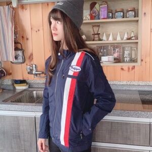 Vintage 90s Tommy Hilfiger Bomber Racing Jacket